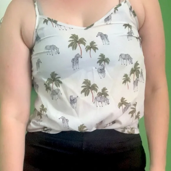 Primark Zebra Tank - Picture 2 of 3